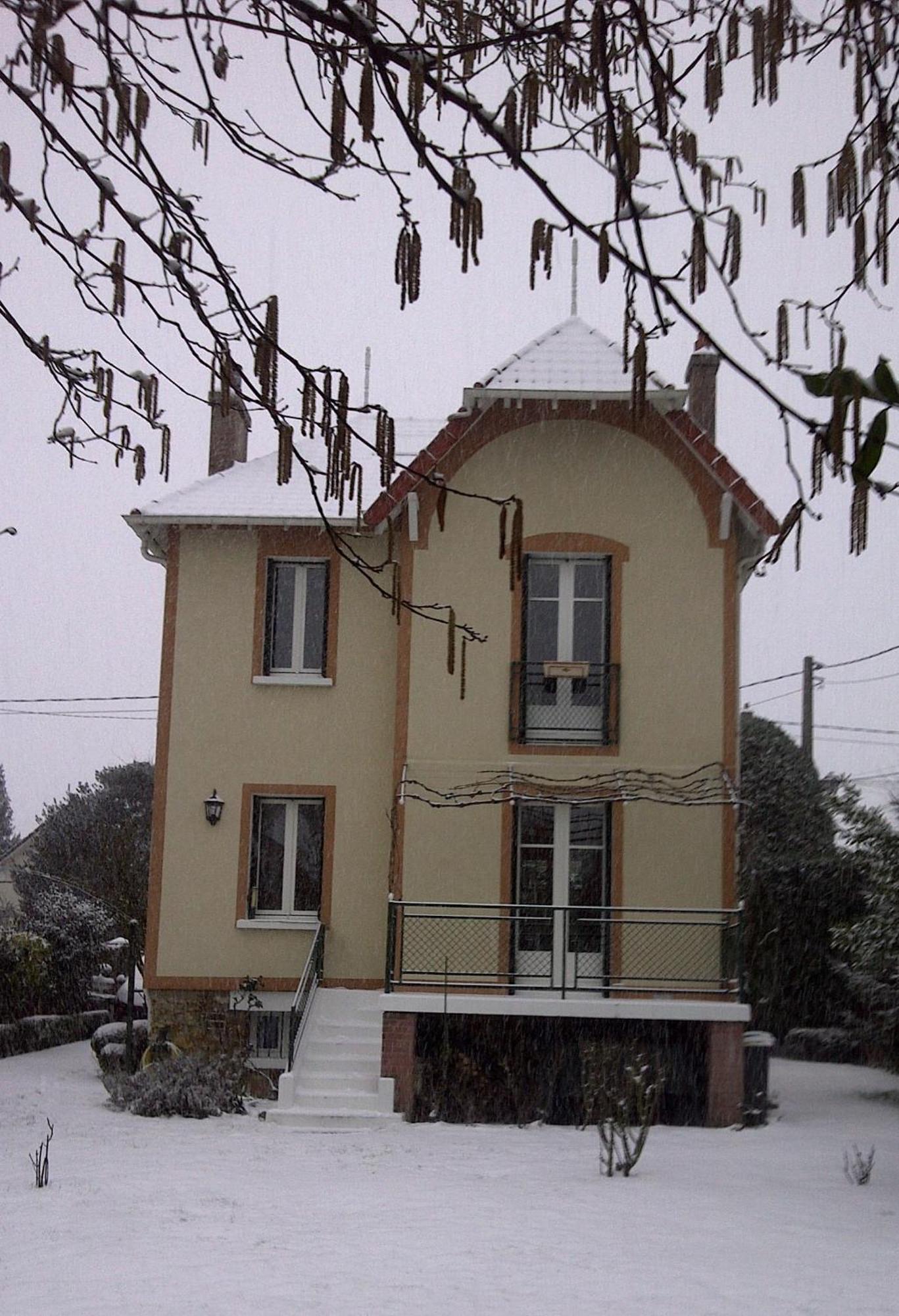 La Villa Des Chats Andrésy Exteriér fotografie