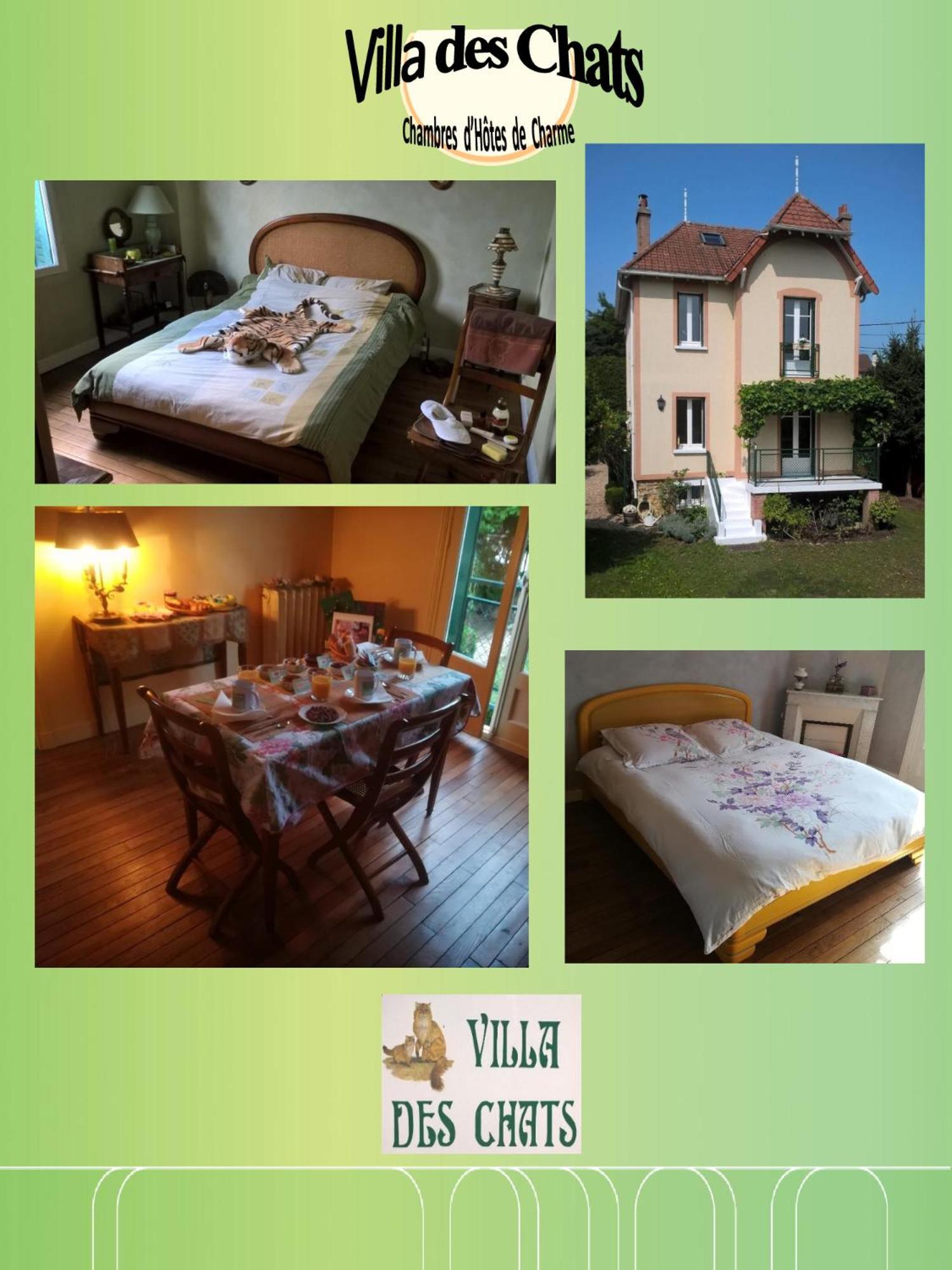 La Villa Des Chats Andrésy Exteriér fotografie